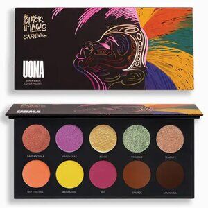 UOMA Black Magic Carnival Color Eyeshadow Palette